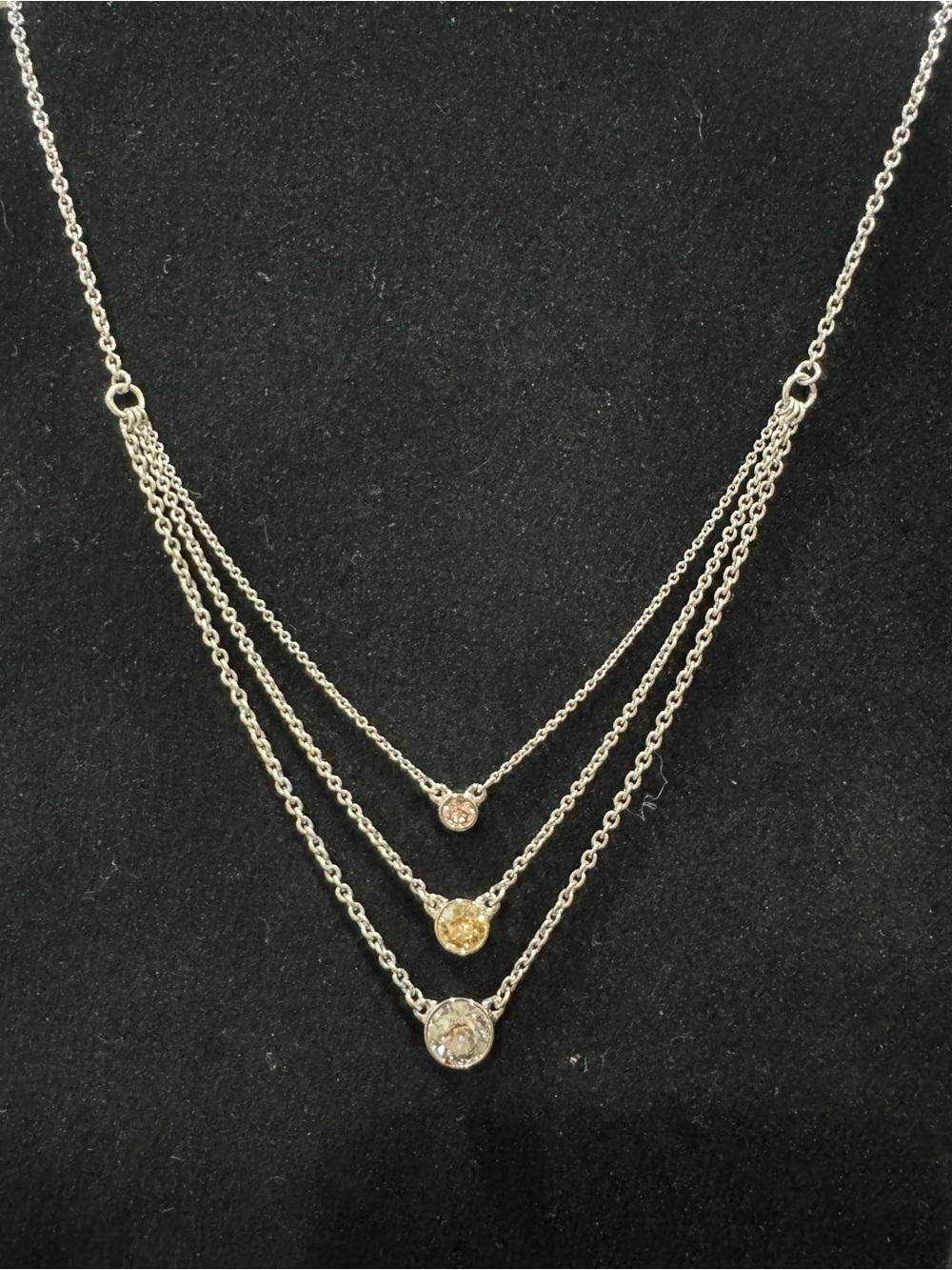 Touchdown Crystal by Swarovski , Sandy necklace, new inbox